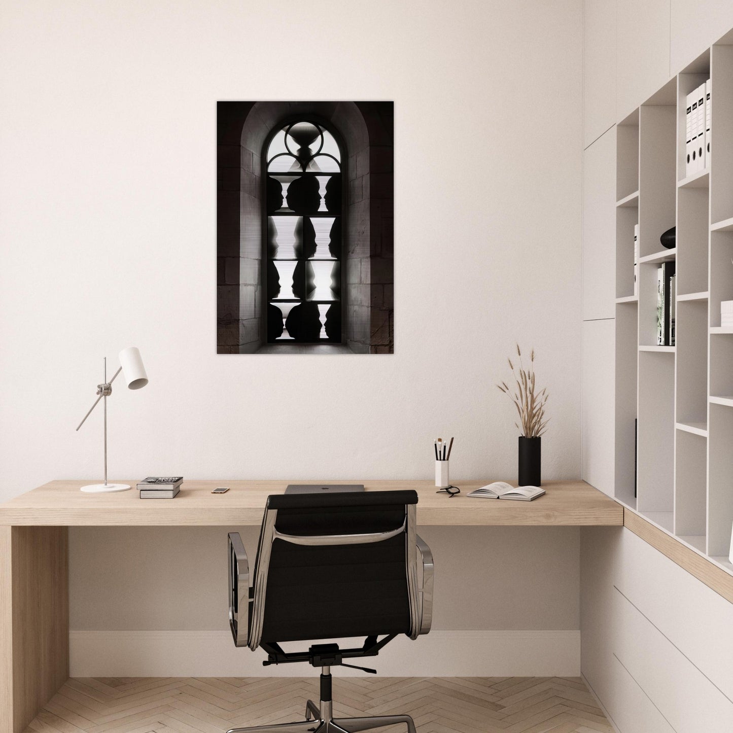 MENSCHENSOHN 2009 - Sigmar Polke Brushed Aluminum Print - 70x100 cm / 28x40 inches | Sigmar Polke Aluminum Print | Sigmar Polke Prints