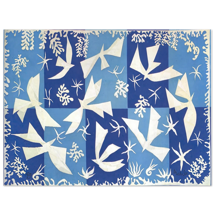 Henri Matisse - POLYNESIA THE SKY 1946 75x100 cm / 30x40inches Fine Art Poster