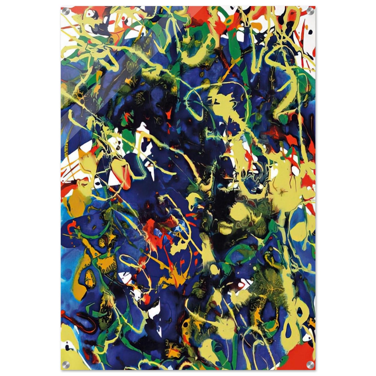 Untitled SFP94-63 SFF 1737 - Sam Francis Acrylic Print - 70x100 cm / 28x40″ inches