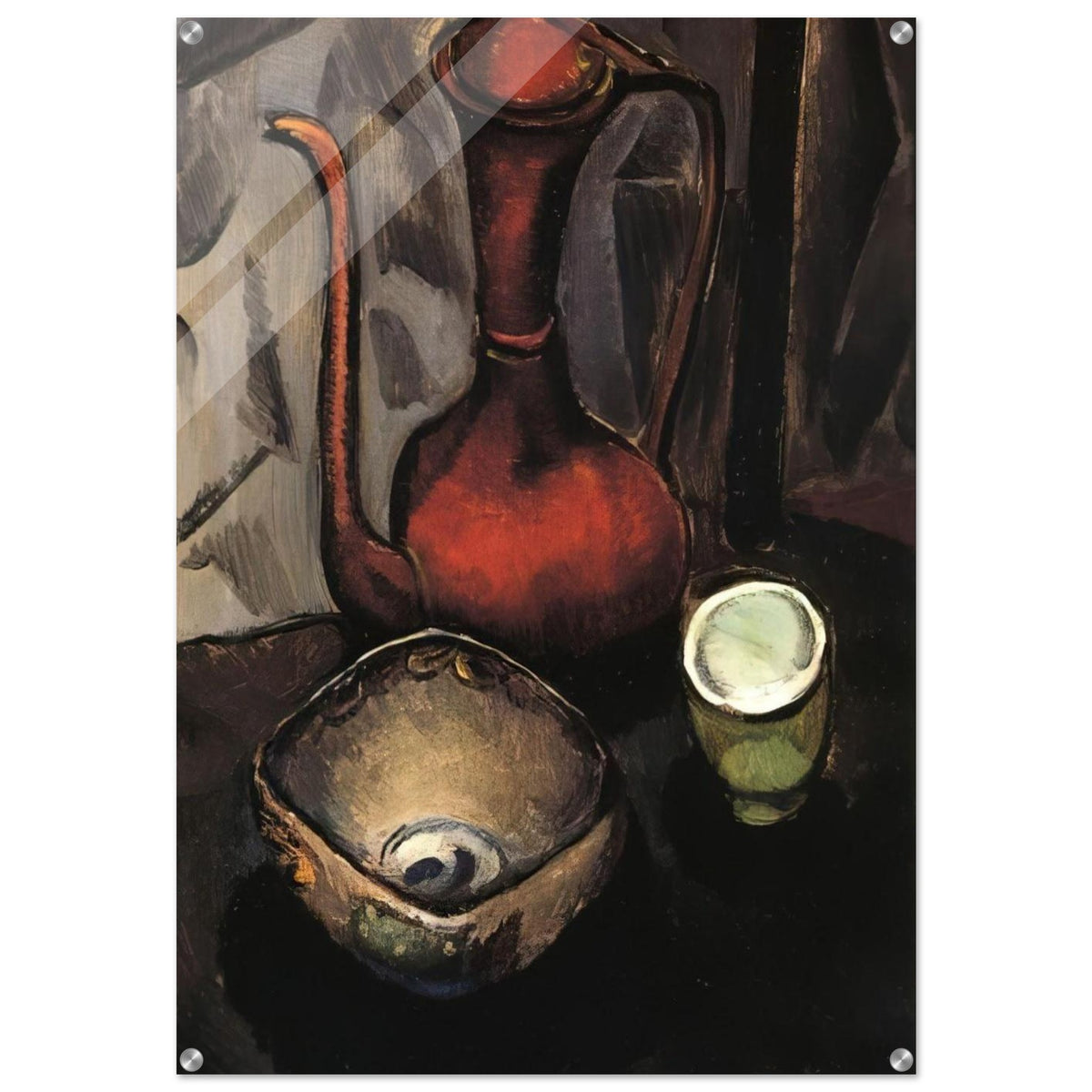 STILL LIFE WITH RED TEA KETTLE - Man Ray Acrylic Print - 70x100 cm / 28x40″ inches