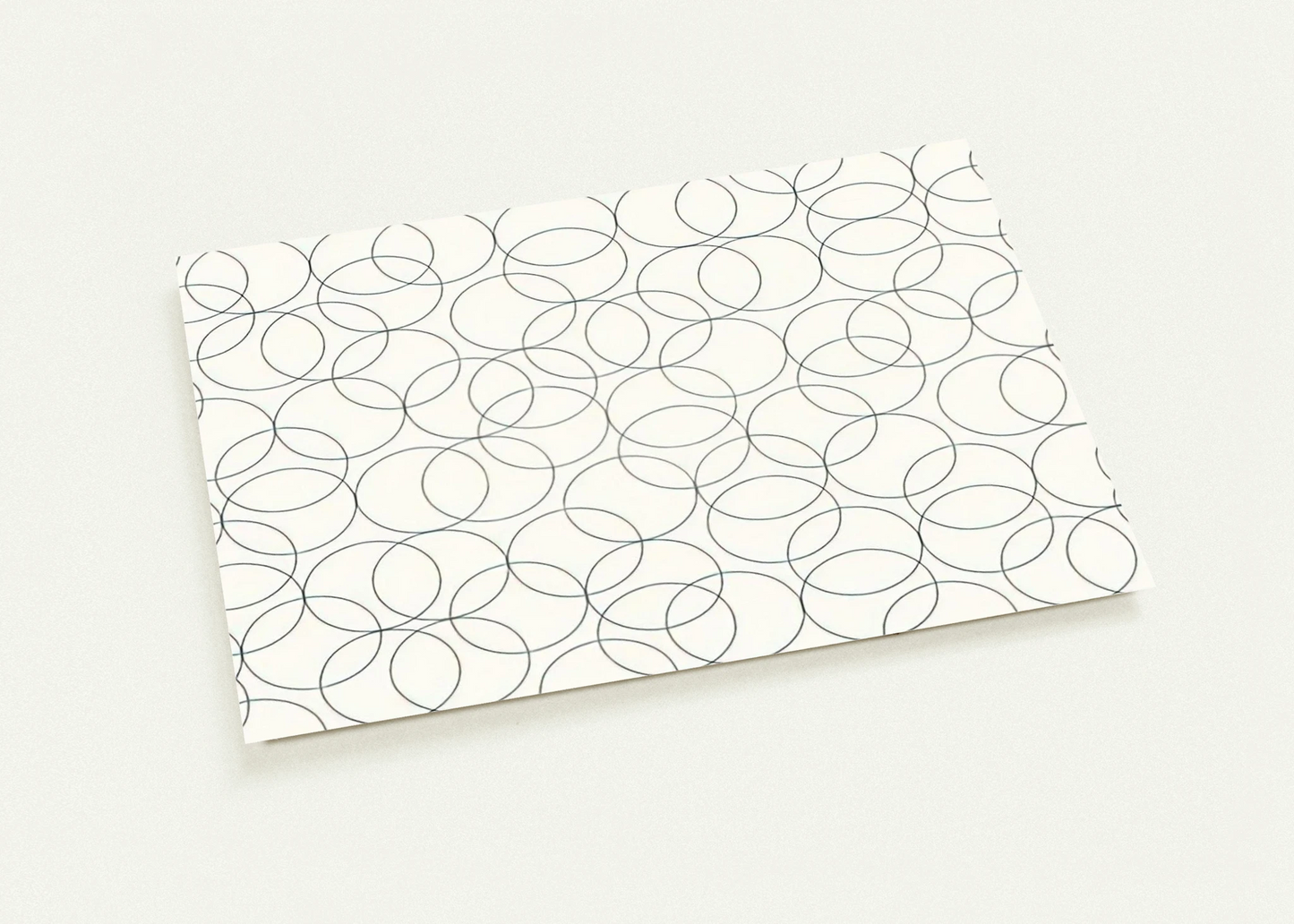COMPOSITION WITH CIRCLES 5 2005 By Bridget Riley Pack of 10 Post Cards | Bridget Riley Post Cards | A6 (10.5 x 14.8 cm) - 4.1 x 5.8 inches