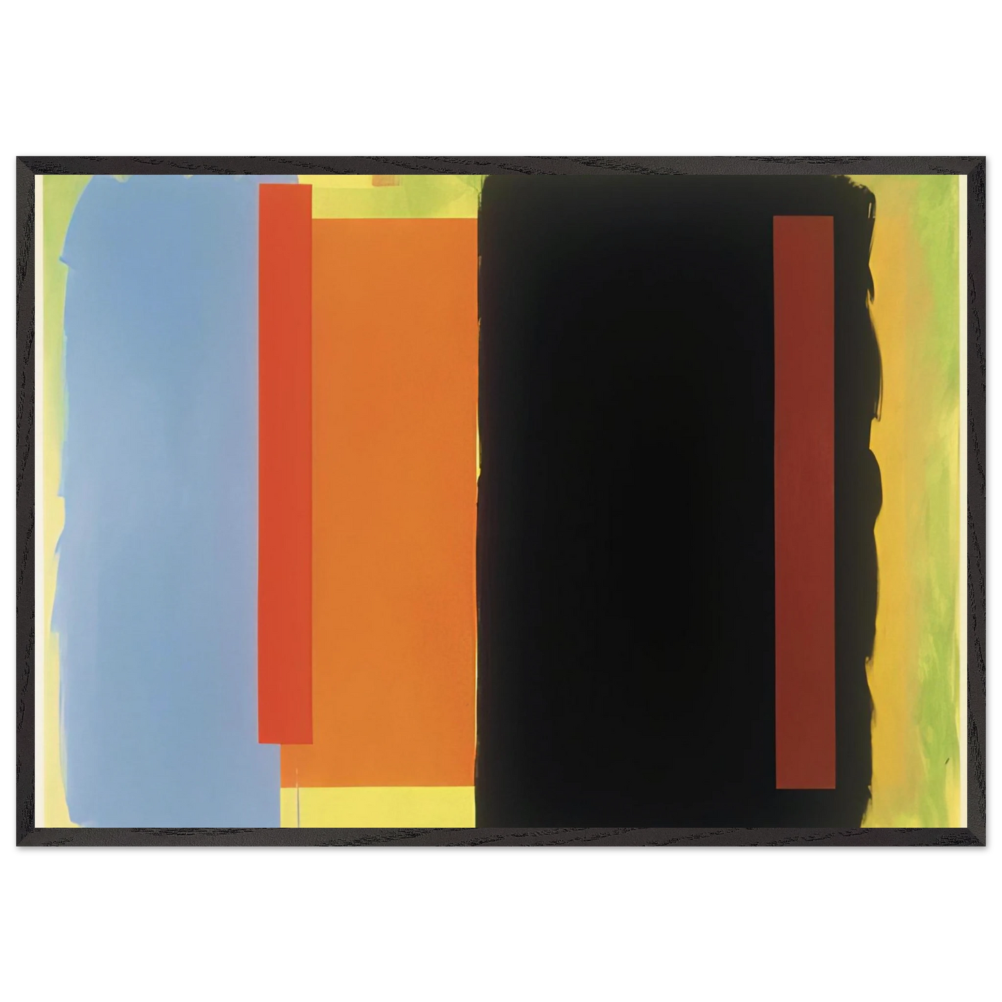 Peep Show - 1993 - Doug Ohlson 70x100 cm / 28x40 inches Framed Art Print – Black Wooden Frame