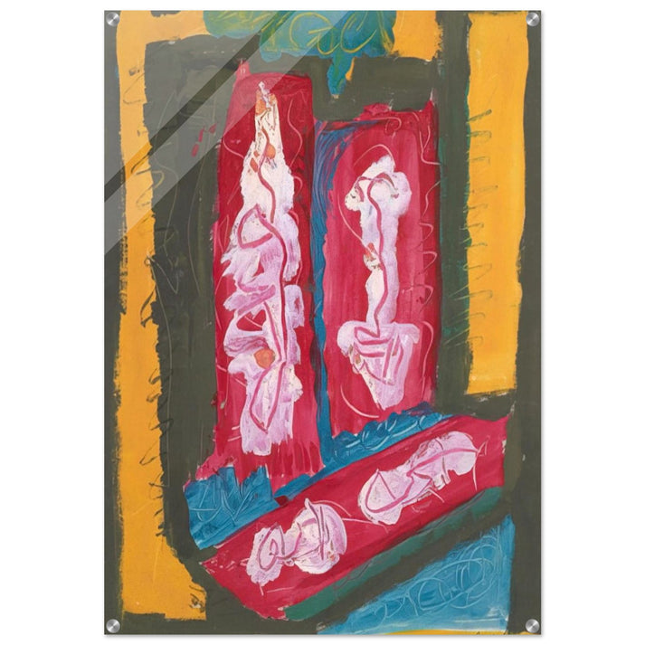 Untitled - 1953 - Betty Parsons Acrylic Print - 70x100 cm / 28x40″ inches | Betty Parsons Wall Art | Betty Parsons Prints