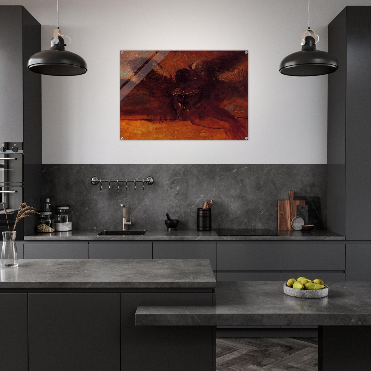 The Fall of Icarus - 1958 - Pablo Picasso Acrylic Print - 70x100 cm / 28x40″ inches