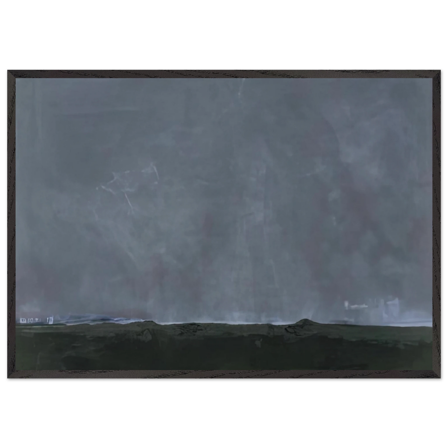 Driving East 2002- - Helen Frankenthaler 70x100 cm / 28x40 inches Framed Art Print – Black Wooden Frame