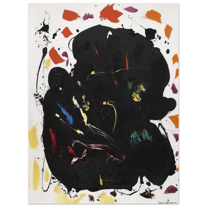 Hans Hofmann - Black Diamond 75x100 cm / 30x40inches Fine Art Poster