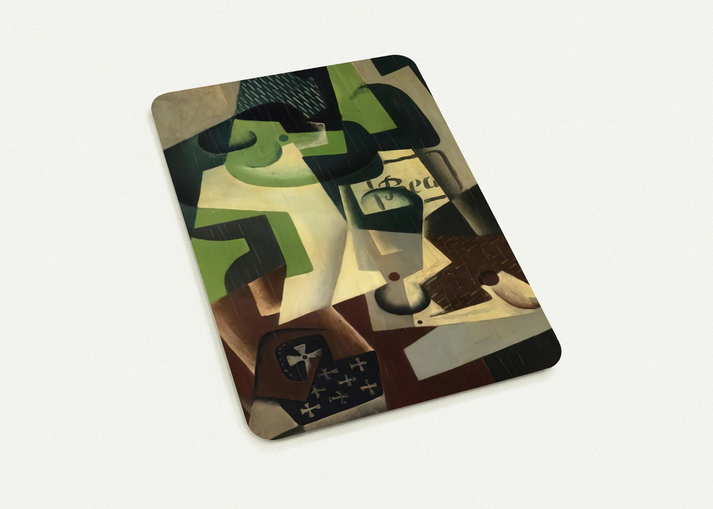 BOTTLE OF BEAUNE AND A FRUIT DISH 1917 By Juan Gris Pack of 10 Post Cards | Juan Gris Post Cards | A6 (10.5 x 14.8 cm) - 4.1 x 5.8 inches