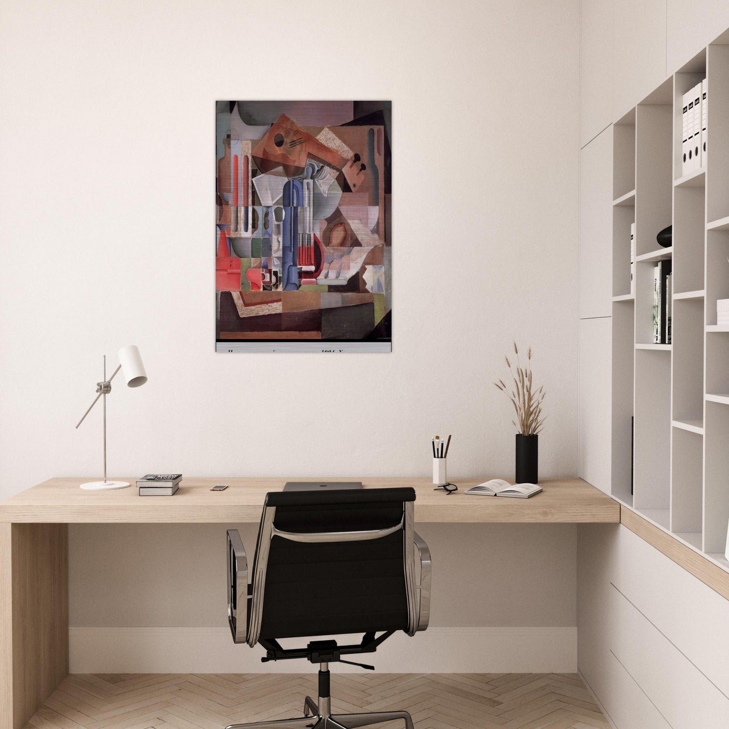 PURISTIC STILL LIFE - Salvador Dali Brushed Aluminum Print - 70x100 cm / 28x40 inches | Salvador Dali Aluminum Print | Salvador Dali Prints