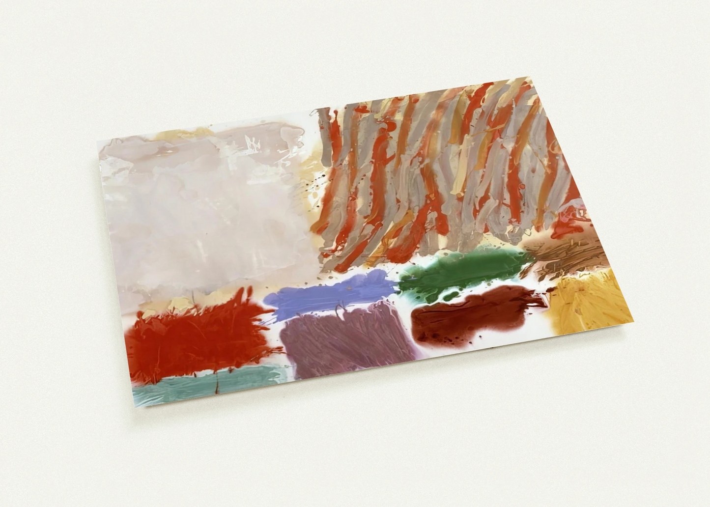 Orlando - 1980 By Albert Irvin Pack of 10 Post Cards | Albert Irvin Post Cards | A6 (10.5 x 14.8 cm) - 4.1 x 5.8 inches