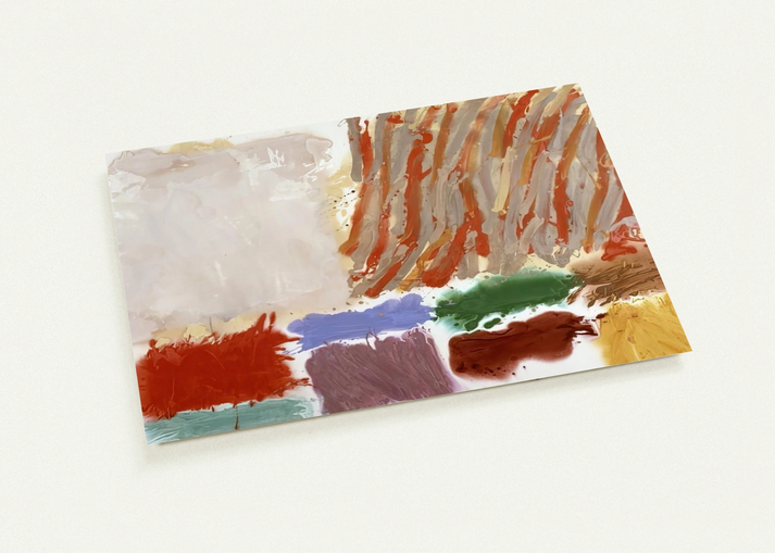 Orlando - 1980 By Albert Irvin Pack of 10 Post Cards | Albert Irvin Post Cards | A6 (10.5 x 14.8 cm) - 4.1 x 5.8 inches