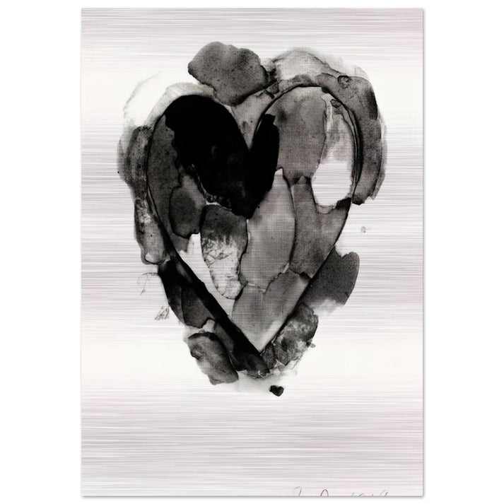 WELCOME HOME RARE BIRDS 1969 - Jim Dine Brushed Aluminum Print - 70x100 cm / 28x40 inches | Jim Dine Aluminum Print | Jim Dine Prints