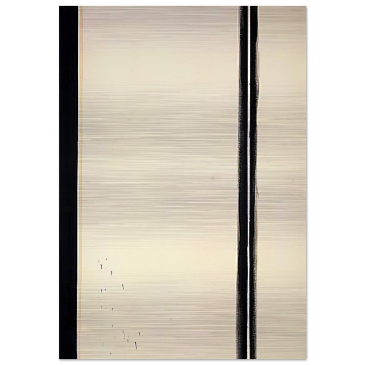 The Station of the Cross - Fourth Station - Barnett Newman Brushed Aluminum Print - 70x100 cm / 28x40 inches | Barnett Newman Aluminum Print | Barnett Newman Prints