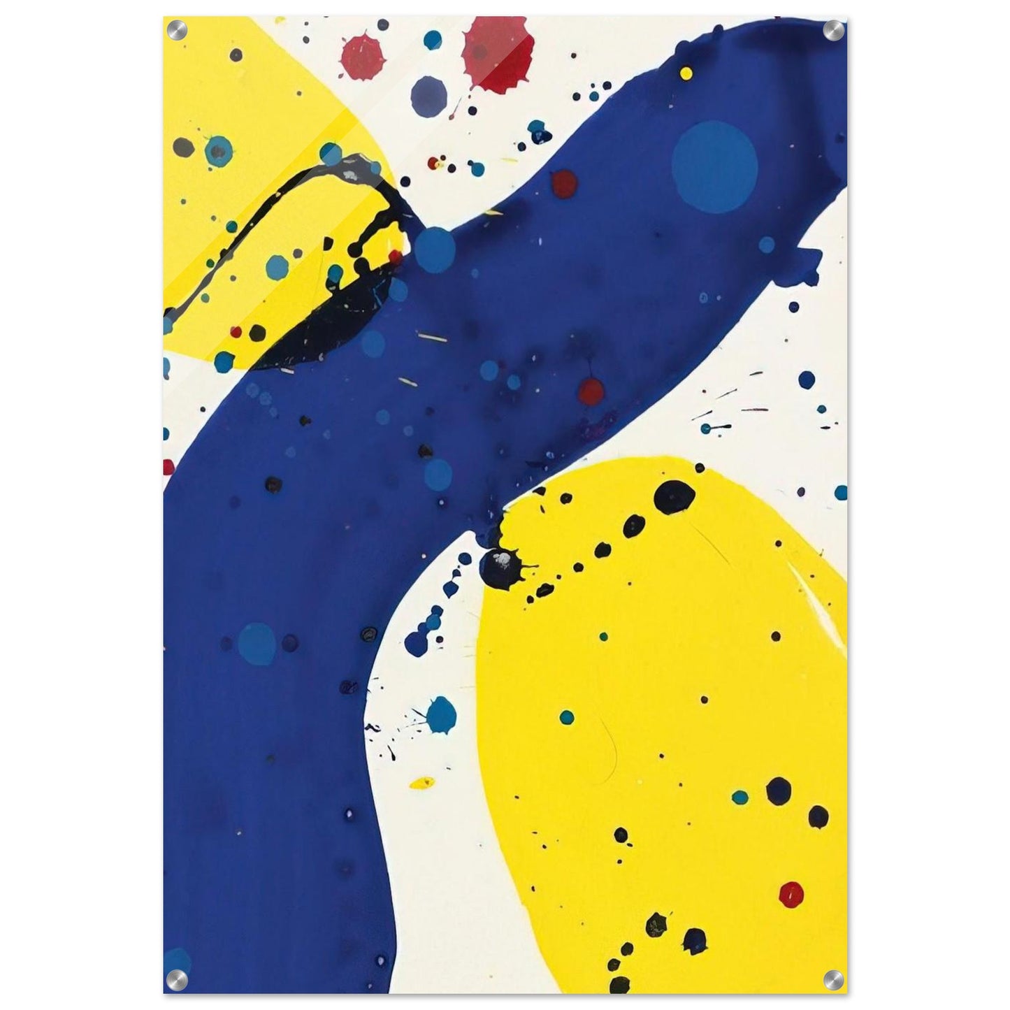 Untitled from Pasadena Box - Sam Francis Acrylic Print - 70x100 cm / 28x40″ inches