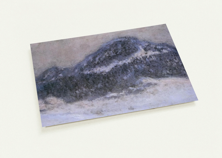 Mount Kolsaas in Misty Weather By claude monet Pack of 10 Post Cards | claude monet Post Cards | A6 (10.5 x 14.8 cm) - 4.1 x 5.8 inches