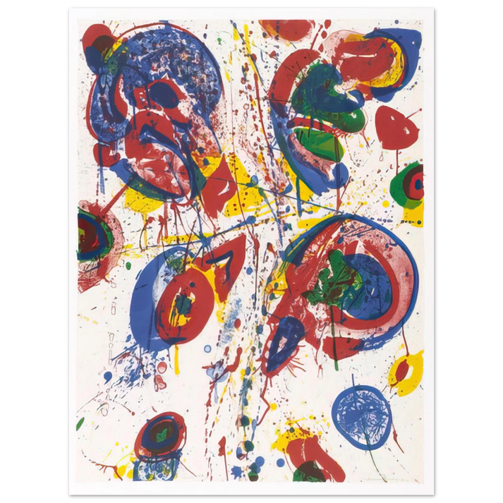 Sam Francis - Bright Nothing 75x100 cm / 30x40inches Fine Art Poster