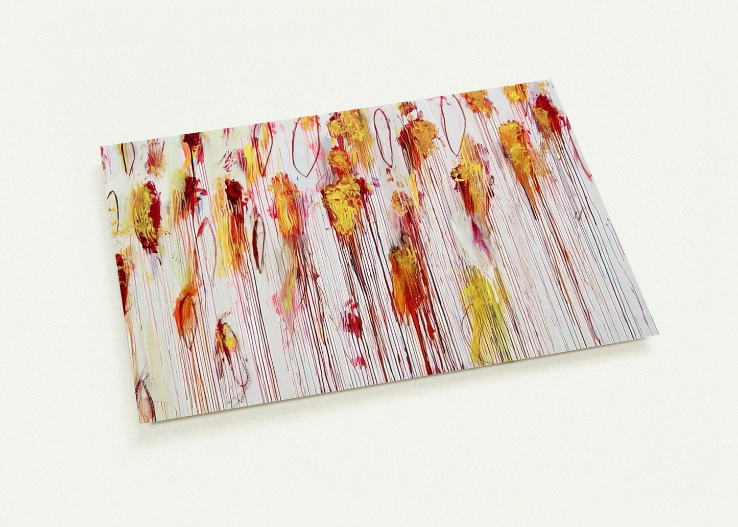 Lepanto, Part VIII By Cy Twombly Pack of 10 Post Cards | Cy Twombly Post Cards | A6 (10.5 x 14.8 cm) - 4.1 x 5.8 inches