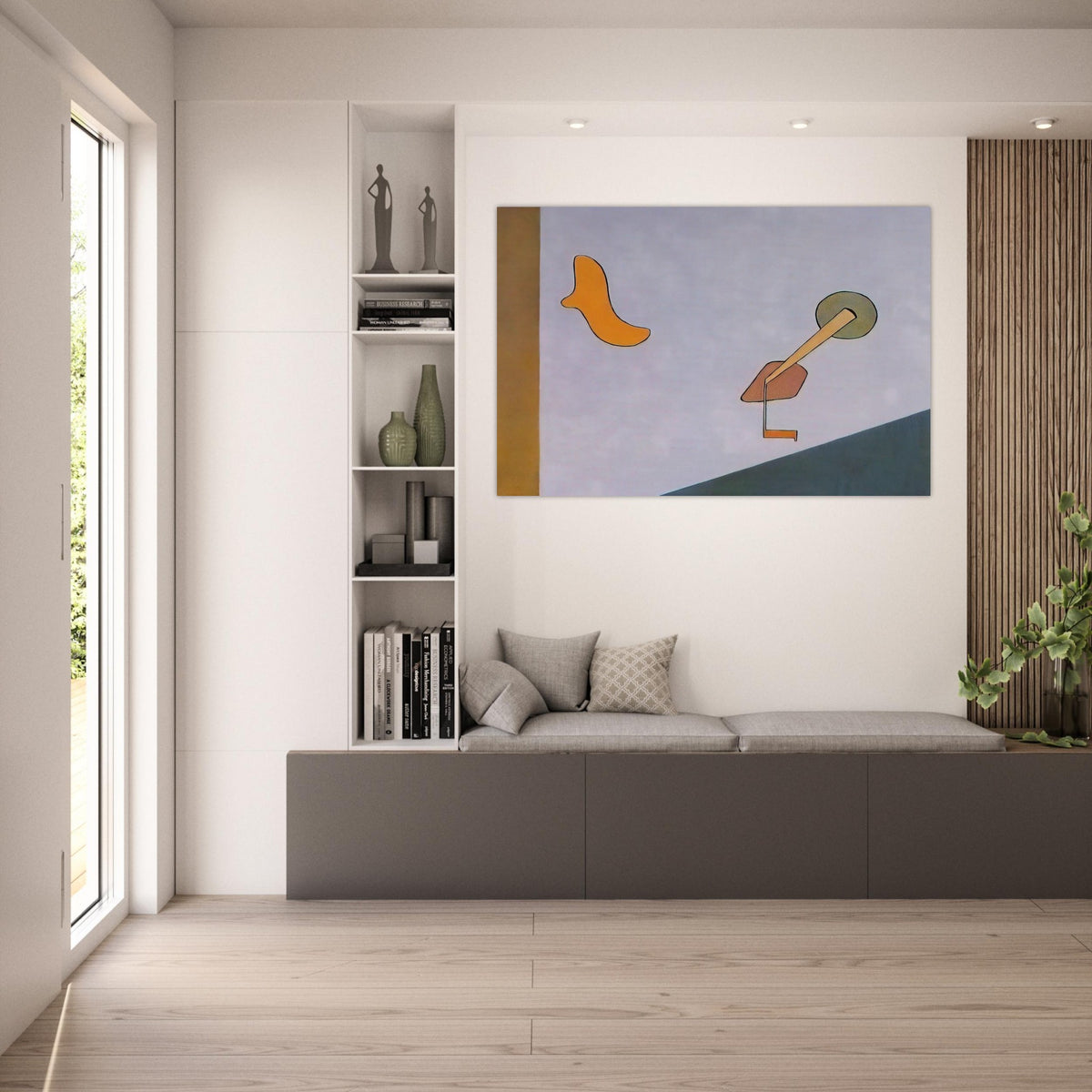 Composition I - 1949 - Gene Davis Art Prints - 100x150 cm / 40x60″ inches | Gene Davis Poster | Gene Davis Prints