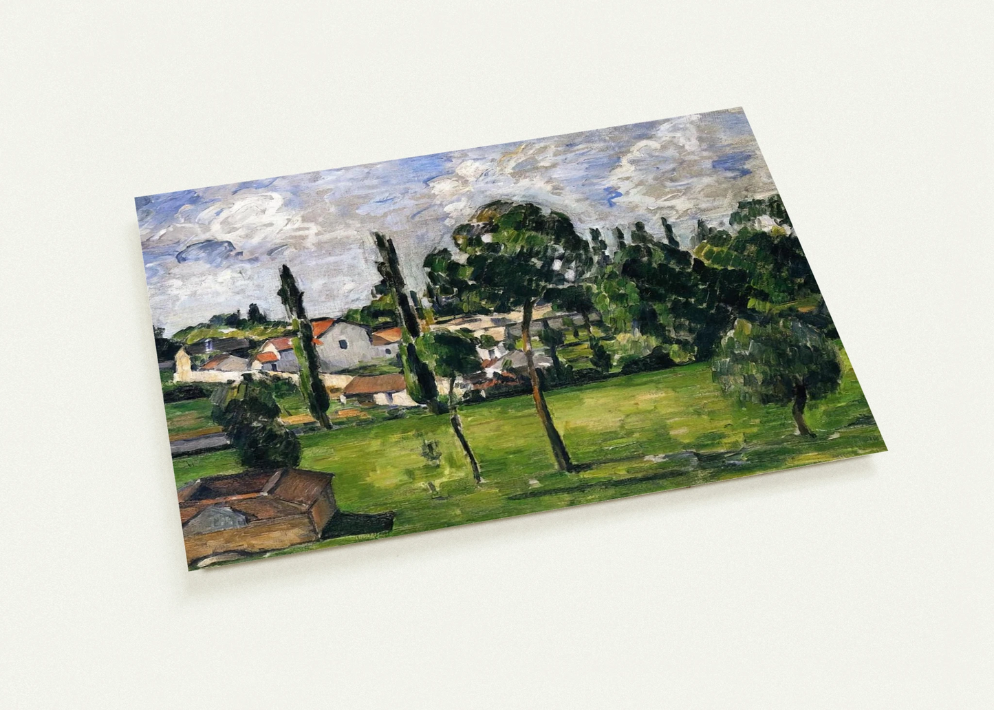 Landscape with Waterline By Paul Cézanne Pack of 10 Post Cards | Paul Cézanne Post Cards | A6 (10.5 x 14.8 cm) - 4.1 x 5.8 inches