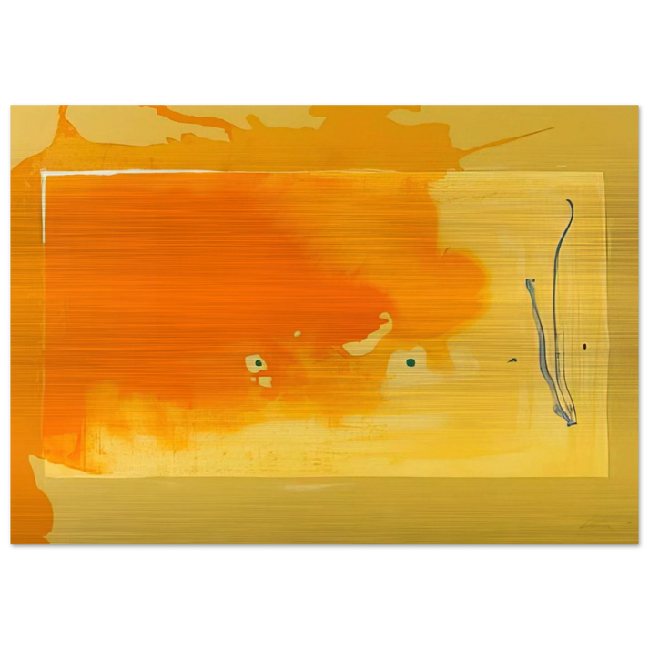 Bilbao - 1998 - Helen Frankenthaler Brushed Aluminum Print - 70x100 cm / 28x40 inches | Helen Frankenthaler Aluminum Print | Helen Frankenthaler Prints