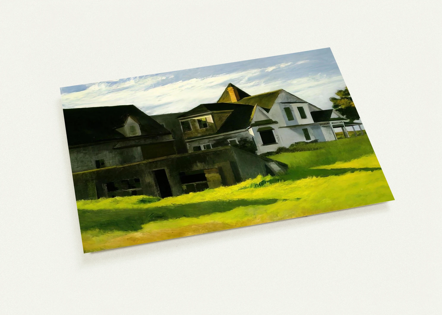 Cape Cod Afternoon By Edward Hopper Pack of 10 Post Cards | Edward Hopper Post Cards | A6 (10.5 x 14.8 cm) - 4.1 x 5.8 inches