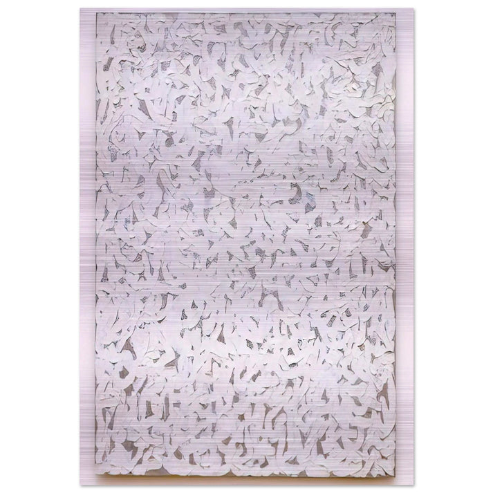 Points - Robert Ryman Brushed Aluminum Print - 70x100 cm / 28x40 inches | Robert Ryman Aluminum Print | Robert Ryman Prints