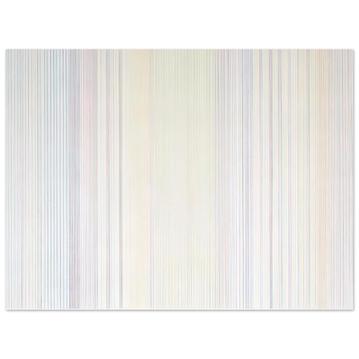 Gene Davis - Albatross - 1973 75x100 cm / 30x40inches Fine Art Poster