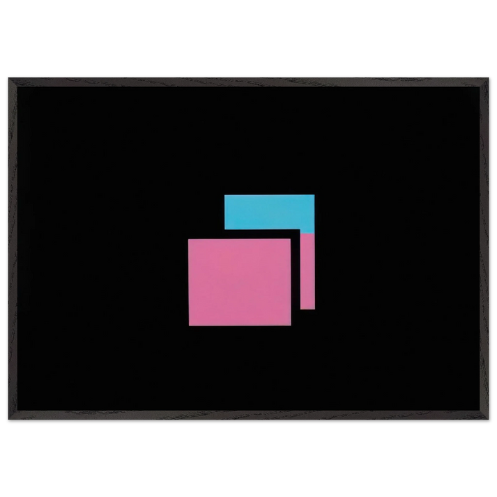 Neoconcret Ballet II - 1959 - Lygia Pape 70x100 cm / 28x40 inches Framed Art Print – Black Wooden Frame