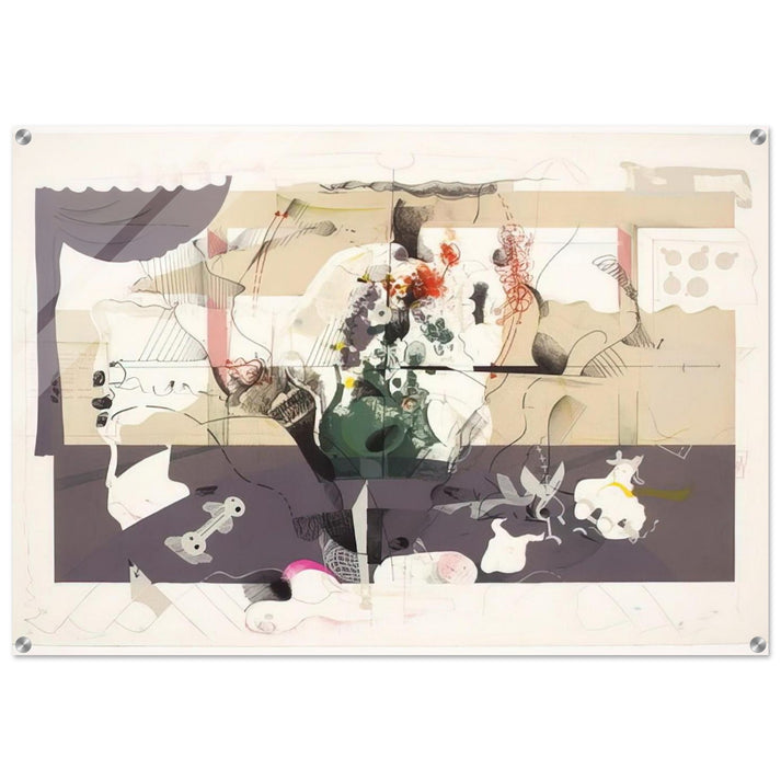 Seminar in collaboration with Richard Hamilton - 1971 - Dieter Roth Acrylic Print - 70x100 cm / 28x40″ inches