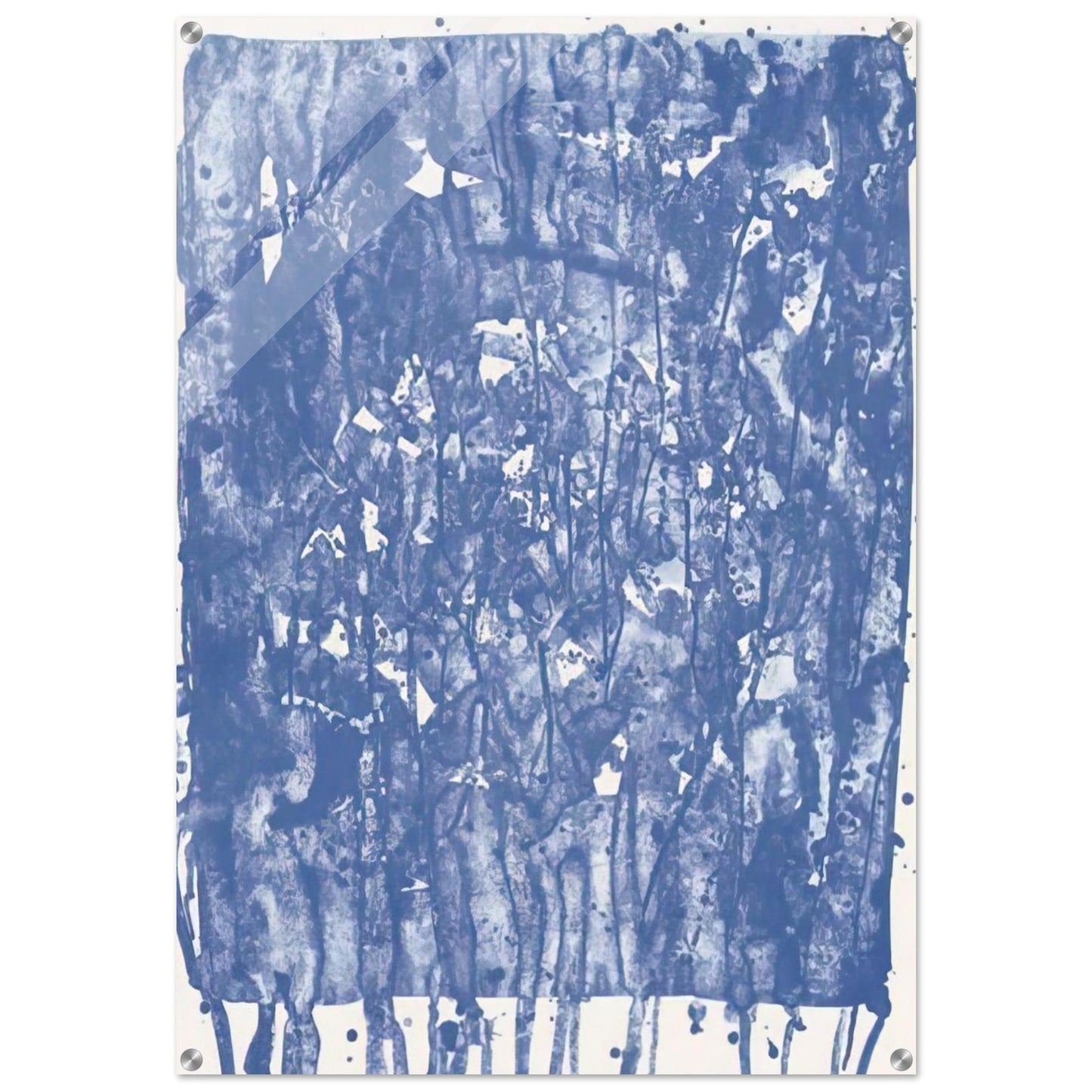 Untitled from Papierski Portfolio SF 351 - Sam Francis Acrylic Print - 70x100 cm / 28x40″ inches