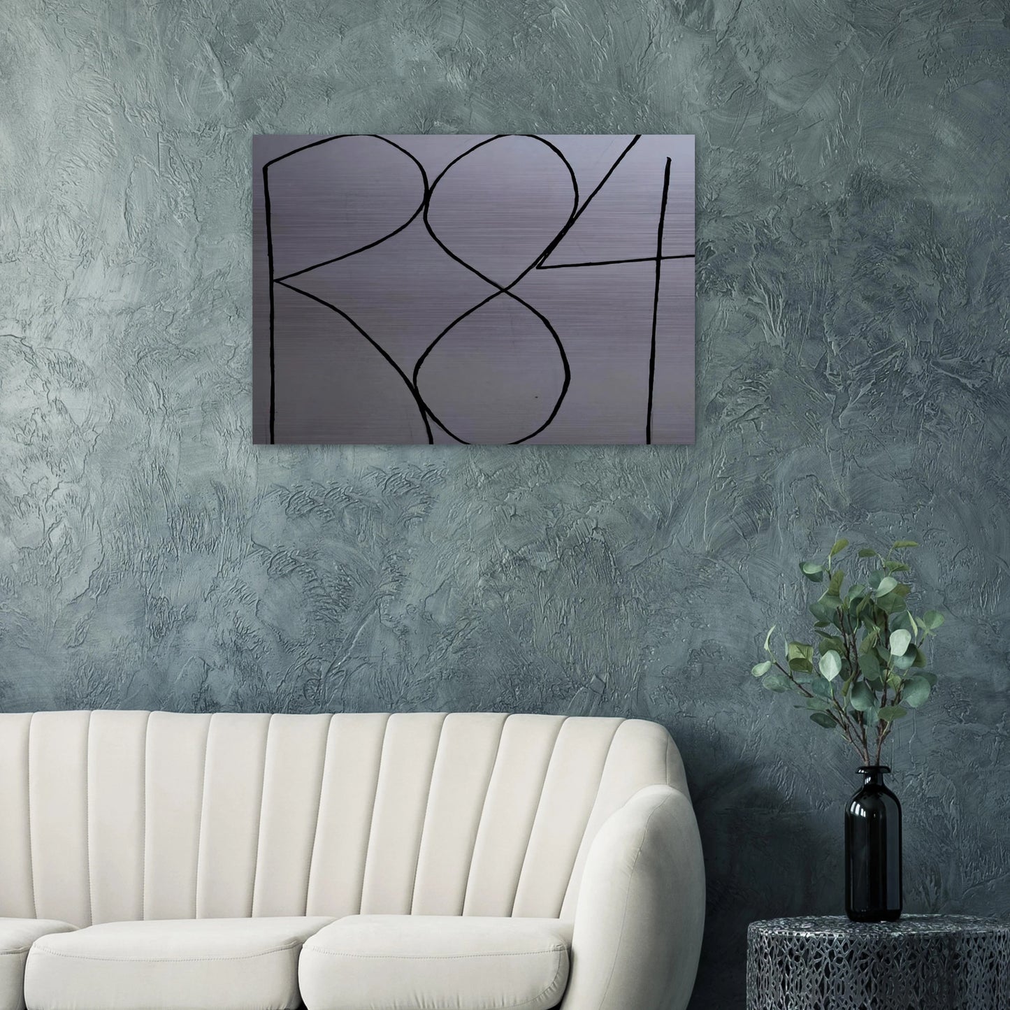 Spectrum I - Robert Ryman Brushed Aluminum Print - 70x100 cm / 28x40 inches | Robert Ryman Aluminum Print | Robert Ryman Prints