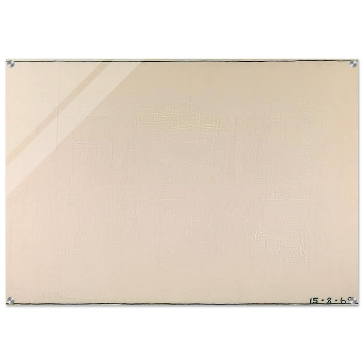 Nothing to be Afraid Of IV 15.8.69 - 1969 - Bob Law Acrylic Print - 70x100 cm / 28x40″ inches | Bob Law Wall Art | Bob Law Prints