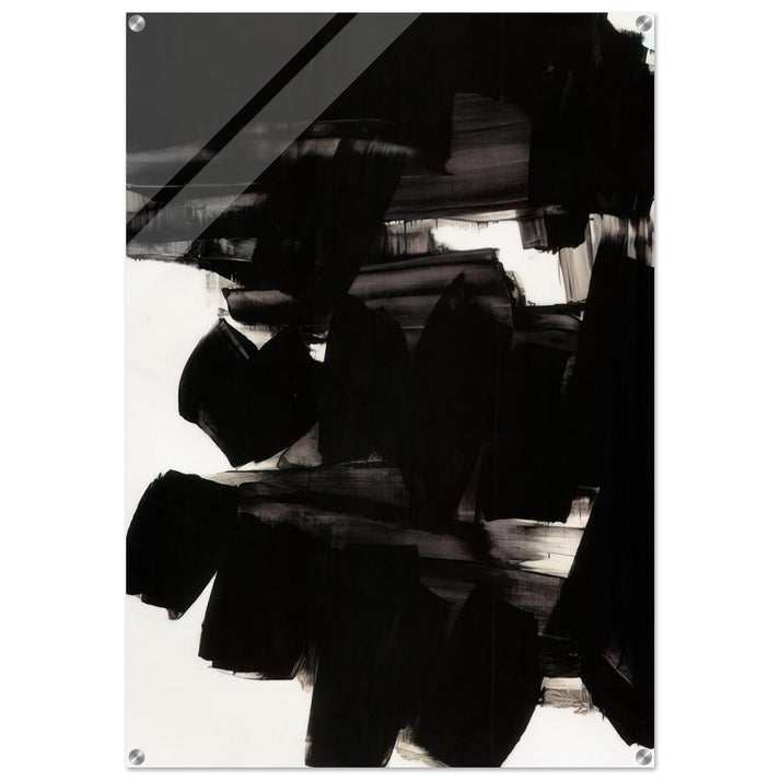 Peinture 260 x 202 cm, 19 juin 1963 - 1963 - Pierre Soulages Acrylic Print - 70x100 cm / 28x40″ inches | Pierre Soulages Wall Art | Pierre Soulages Prints