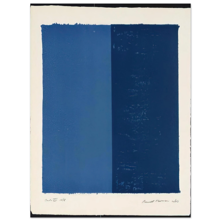 Barnett Newman - Canto VIII 75x100 cm / 30x40inches Fine Art Poster