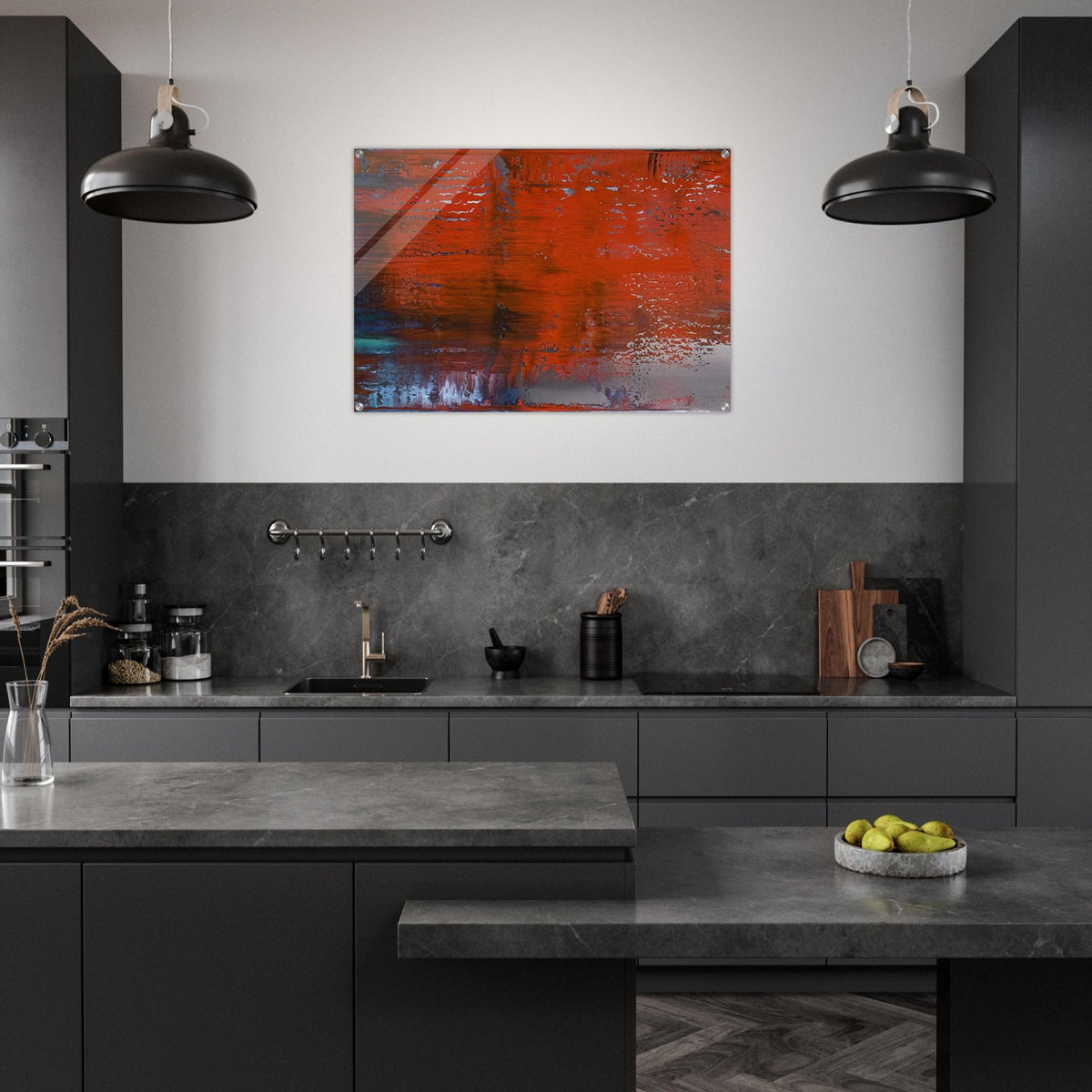 ABSTRACT PAINTING 805 4 - Gerhard Richter Acrylic Print - 70x100 cm / 28x40″ inches