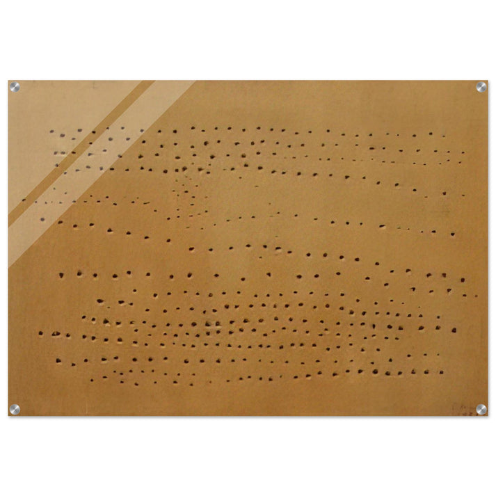 Concept Spatiale - 1950 - Lucio Fontana Acrylic Print - 70x100 cm / 28x40″ inches