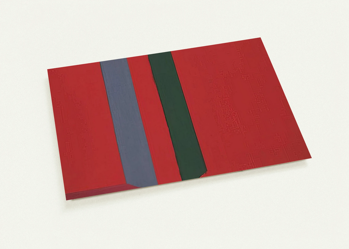 28.5.66 - 1966 By John Hoyland Pack of 10 Post Cards | John Hoyland Post Cards | A6 (10.5 x 14.8 cm) - 4.1 x 5.8 inches