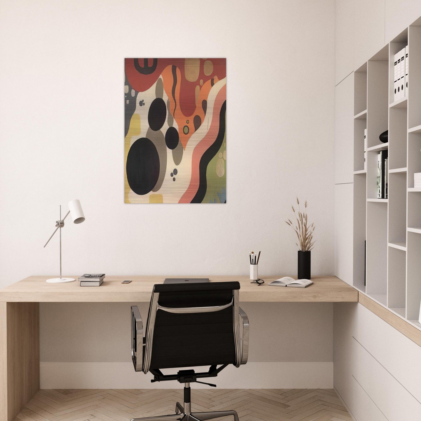 Small table upper surface - 1920 - Julius Evola Brushed Aluminum Print - 70x100 cm / 28x40 inches | Julius Evola Aluminum Print | Julius Evola Prints