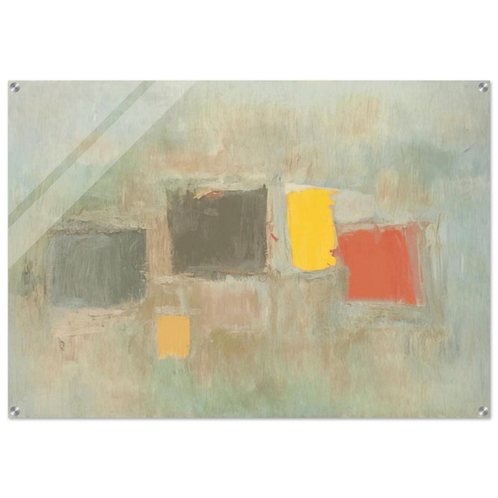 NUMBER 6 1956 - Esteban Vicente Acrylic Print - 70x100 cm / 28x40″ inches