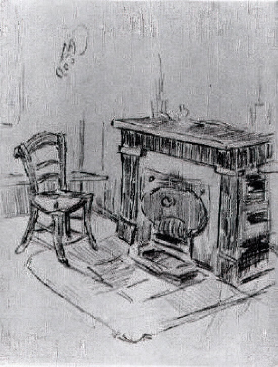 Was ist die Geschichte hinter Van Goghs 54 Rue Lepic?