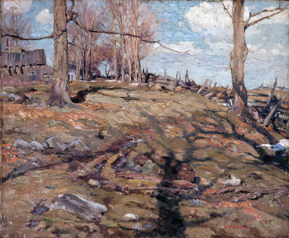 A.Y. Jackson: The Visionary Painter Who Defined Canadian Art - The Edge of the Maple Wood - 1910 by A.Y. Jackson