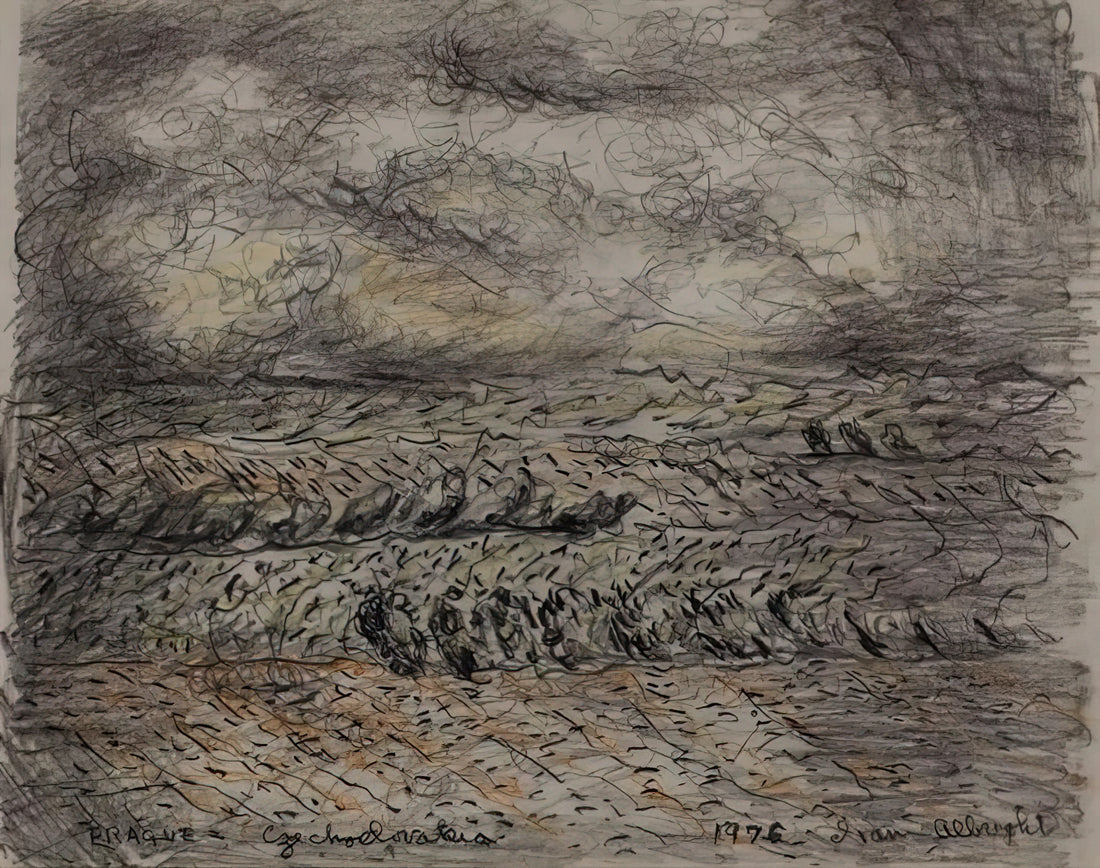 Adam Emory Albright Paintings: The American Impressionist's Rural Legacy - NEAR PRAGUE CZECHOSLOVAKIA 1976 by Ivan Albright