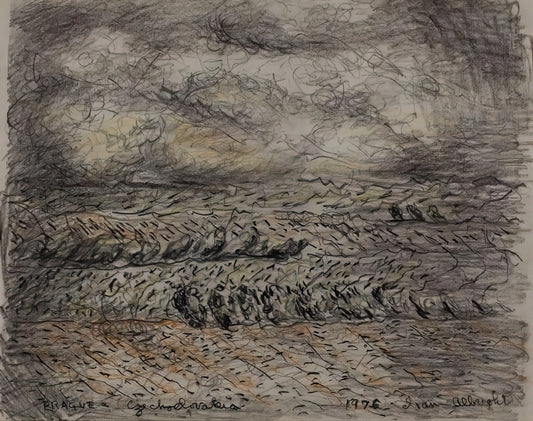 Adam Emory Albright Paintings: The American Impressionist's Rural Legacy - NEAR PRAGUE CZECHOSLOVAKIA 1976 by Ivan Albright
