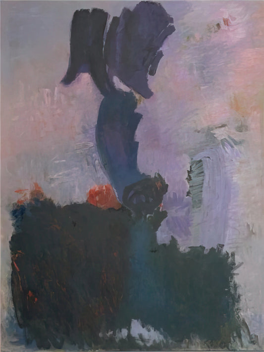 Adja Yunkers Reproductions: Capturing the Ethereal Spirit of a Master Printmaker - Embroidered Halo - 1958 by Adja Yunkers