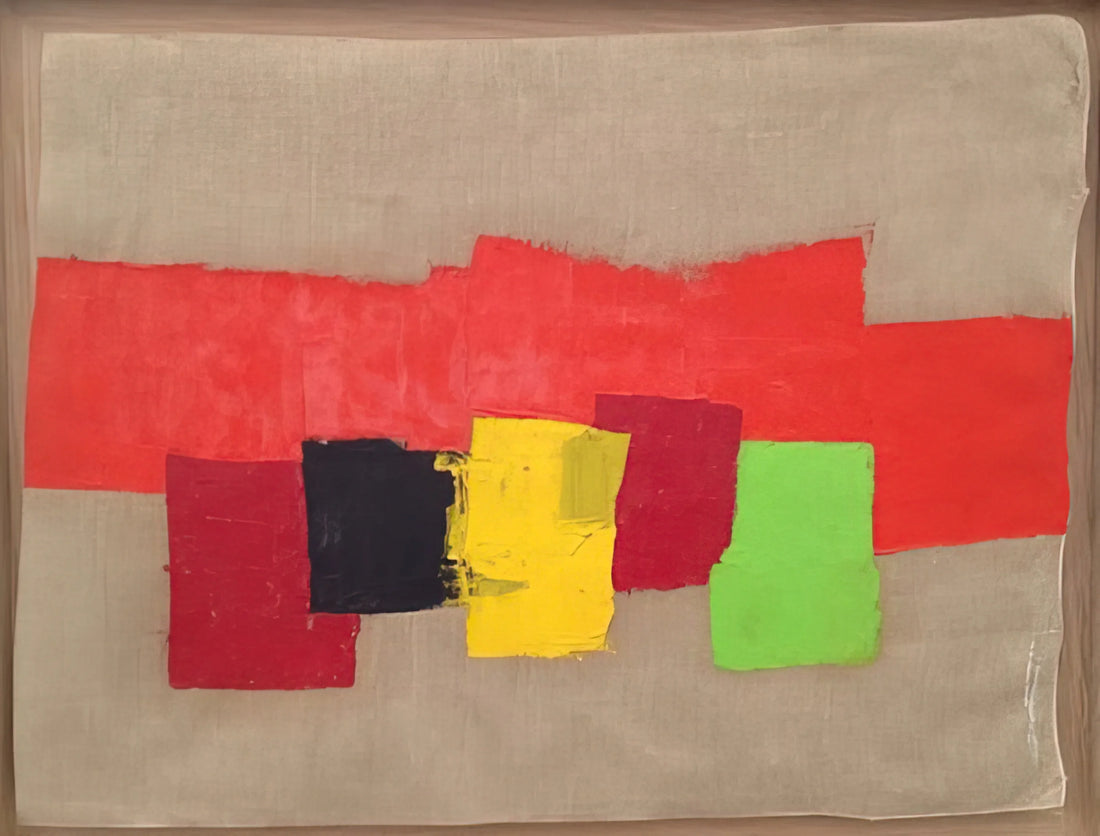 Adnan Artist: The Poetic Visionary of Beirut's Modernist Movement - Untitled - 1970 by Etel Adnan
