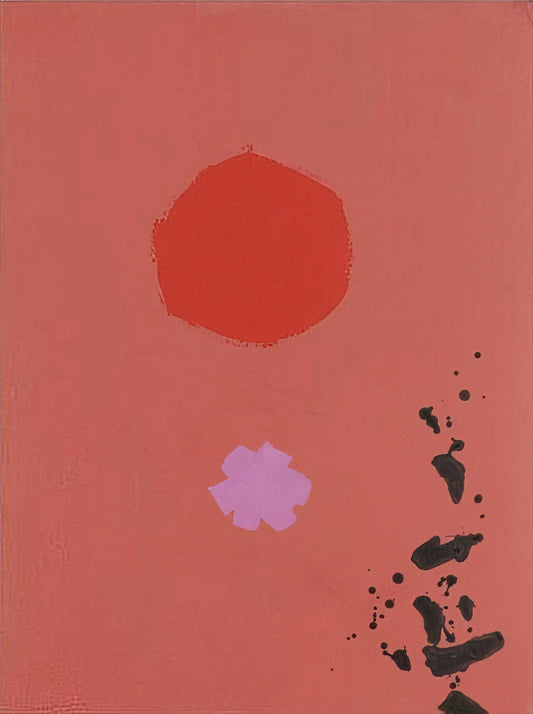Adolph Gottlieb: The Abstract Expressionist Pioneer Who Redefined Modern Painting - Orange and Lavender No. 72 - 1970 by Adolph Gottlieb