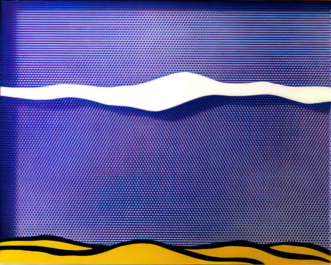 After Roy Lichtenstein: The Enduring Legacy and Evolution of Pop Art in Contemporary Printmaking - ARCTIC LANDSCAPE 1964 by Roy Lichtenstein