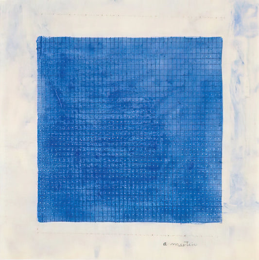 Agnes Martin Drawing: The Silent Geometry of Minimalist Mastery - Stars by Agnes Martin