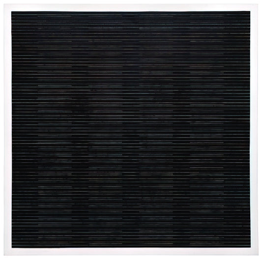 Agnes Martin's Last Drawing: A Final Meditation on Line, Grid, and Transcendence - The Sea by Agnes Martin
