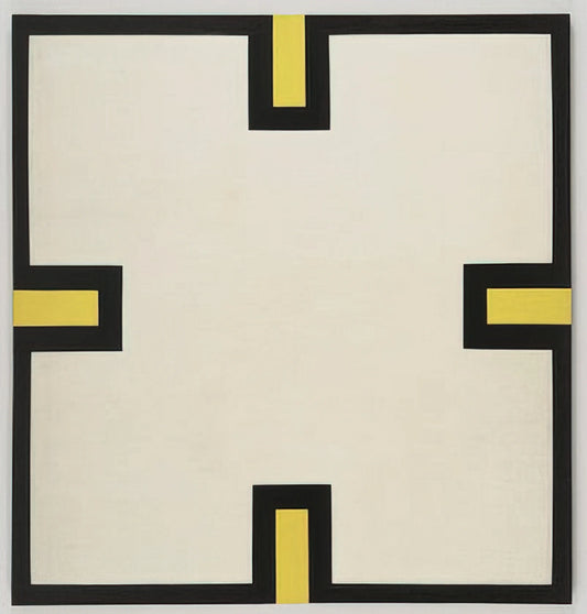 Al Held Framed Art Print: A Definitive Guide to the Abstract Master's Legacy - Maltese Cross by Al Held