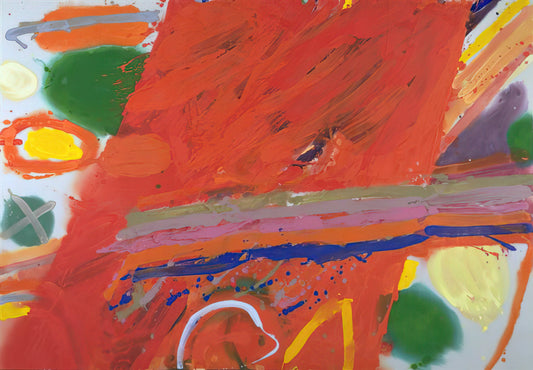 Albert Irvin Paintings for Sale: A Collector's Guide to the British Abstract Master - Empress - 1982 by Albert Irvin